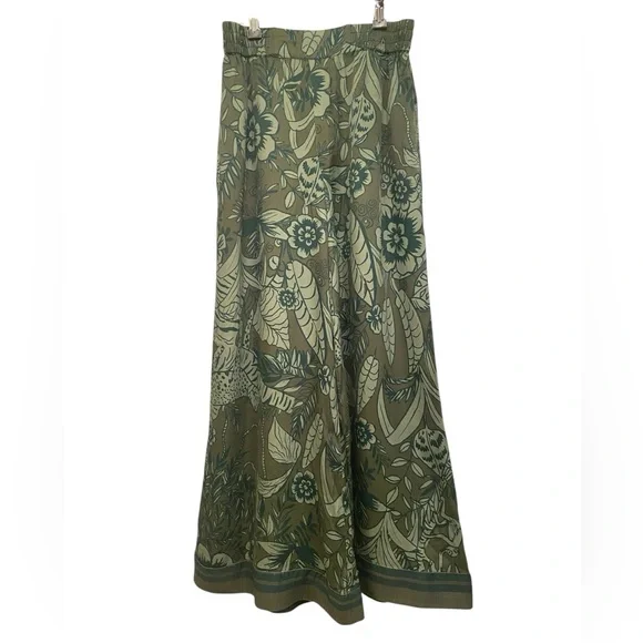 Farm Rio x Anthropologie Floral Print Wide-Leg Women’s Medium - Picture 4 of 16